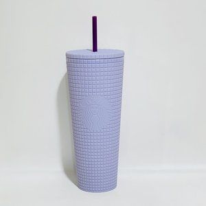 Starbucks Lilac Lavender Purple Tumbler 24 oz